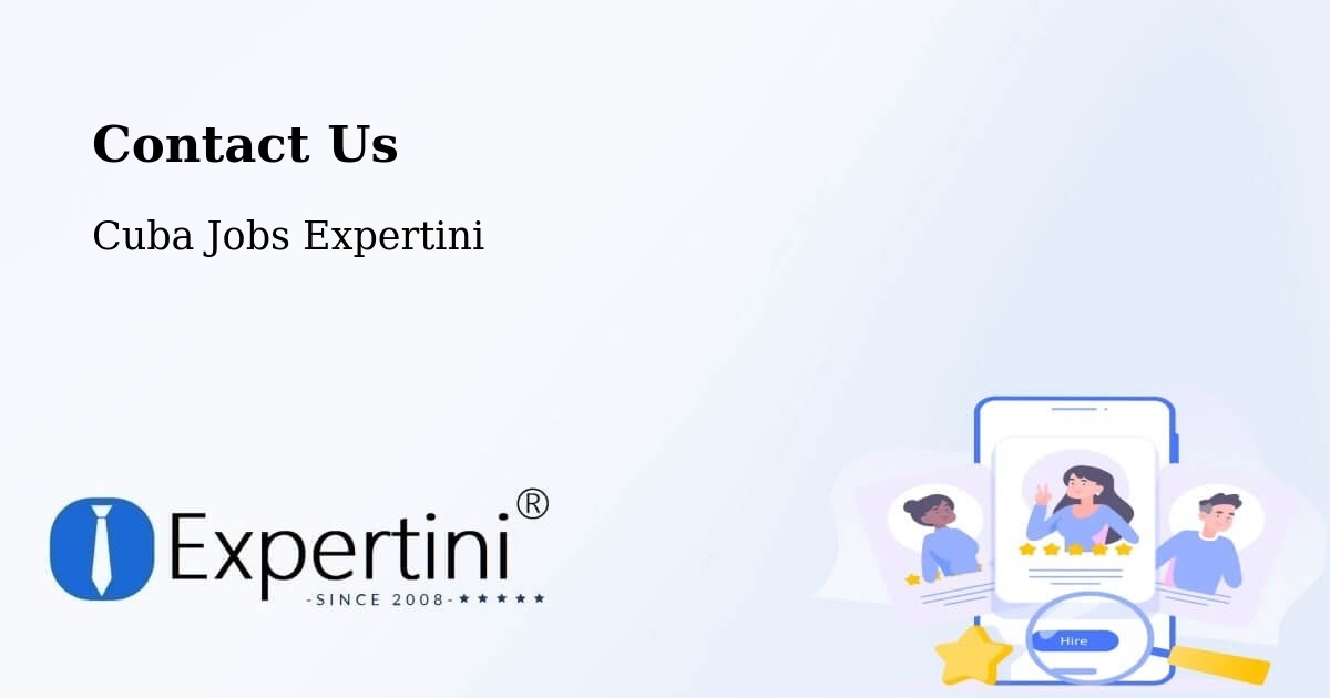 Contact Expertini – Minas - Cuba Jobs Expertini