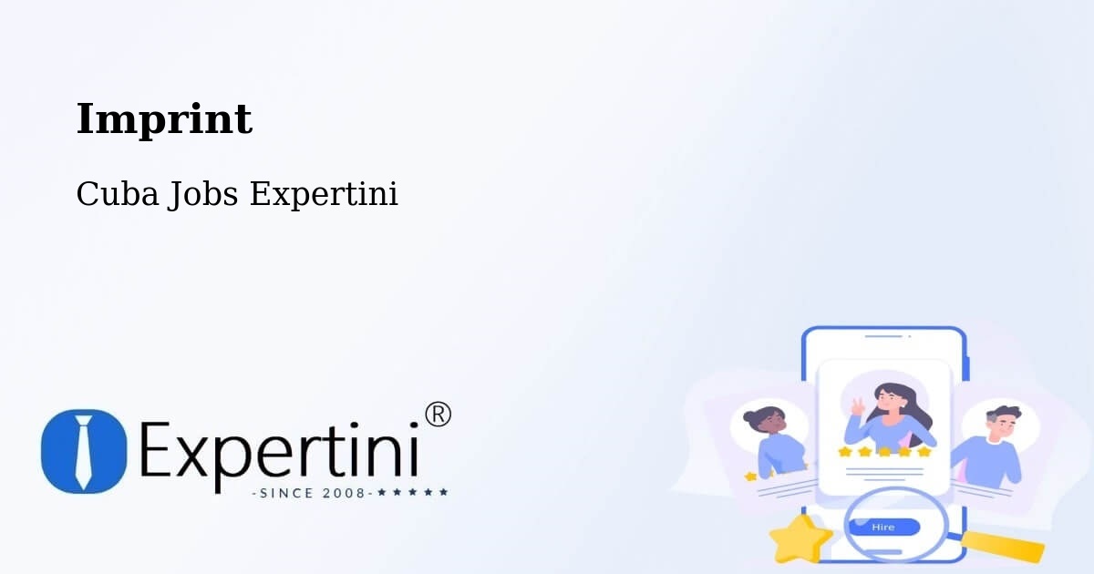 Imprint – Minas - Cuba Jobs Expertini