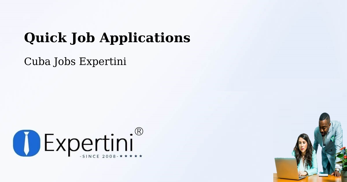 Quick Apply Feature – Minas - Cuba Jobs Expertini