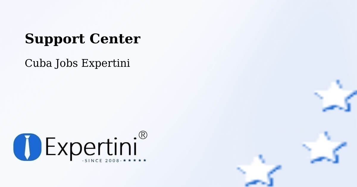 Support Services – Minas - Cuba Jobs Expertini